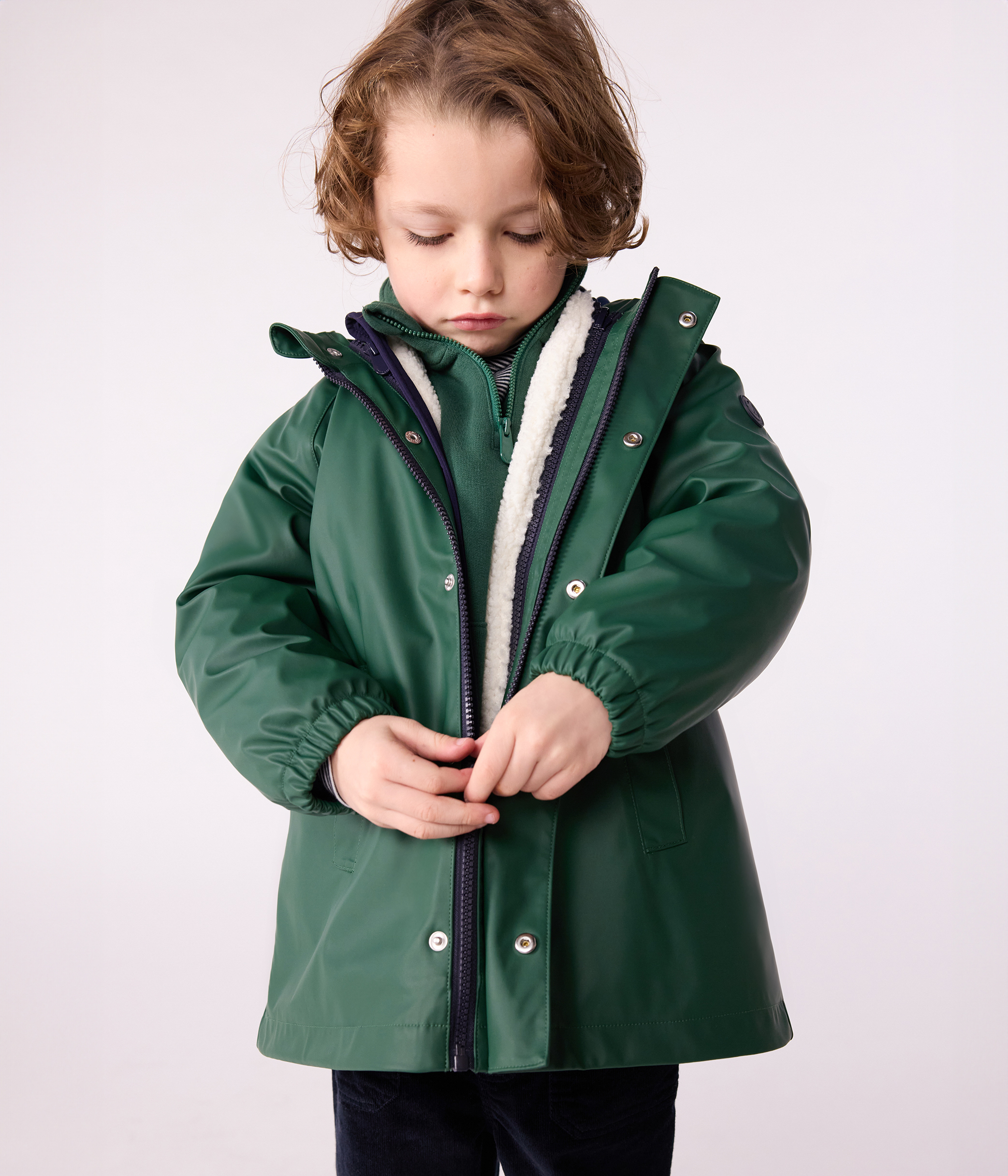 Children's 3-in-1 raincoat