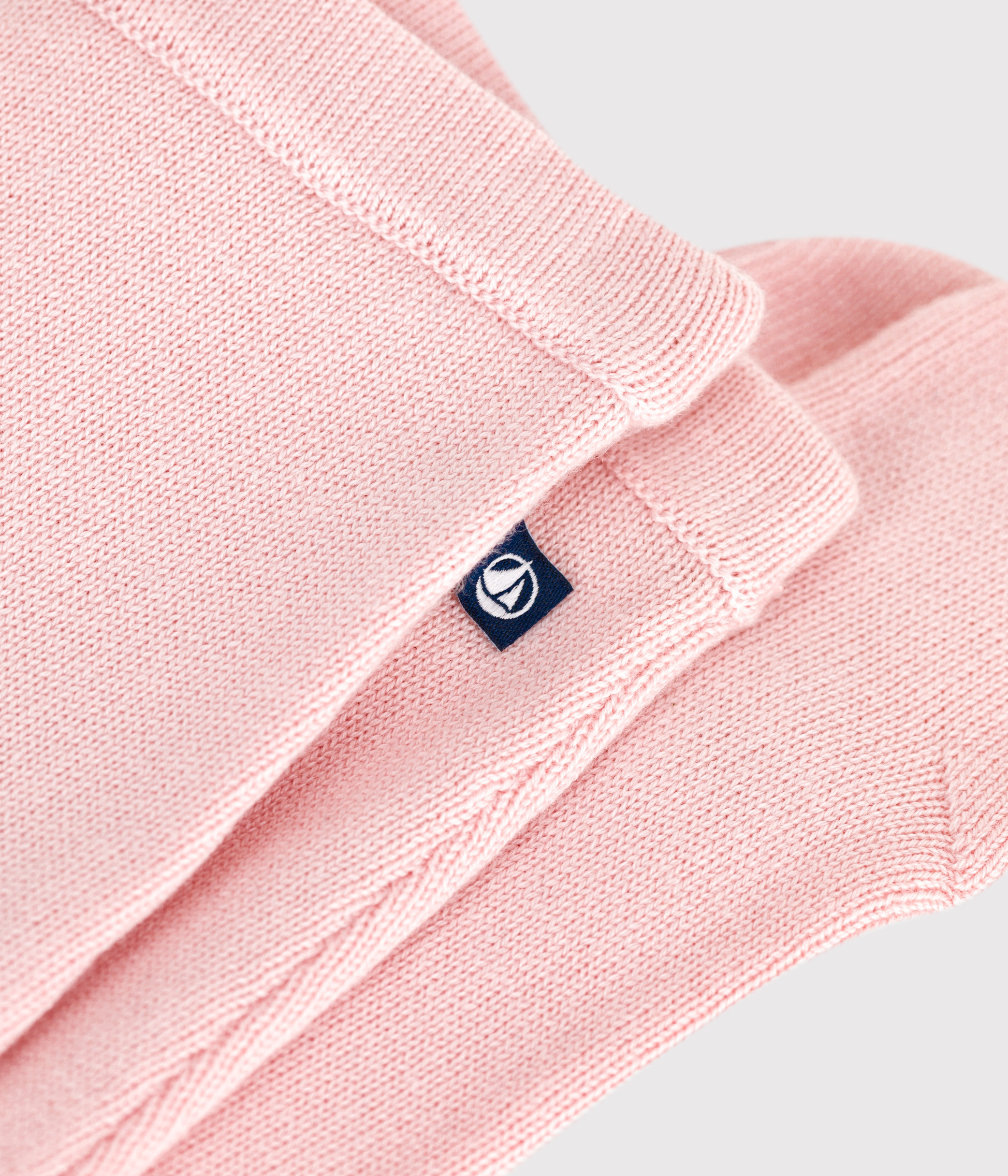 Babies' trousers in a wool and cotton knit