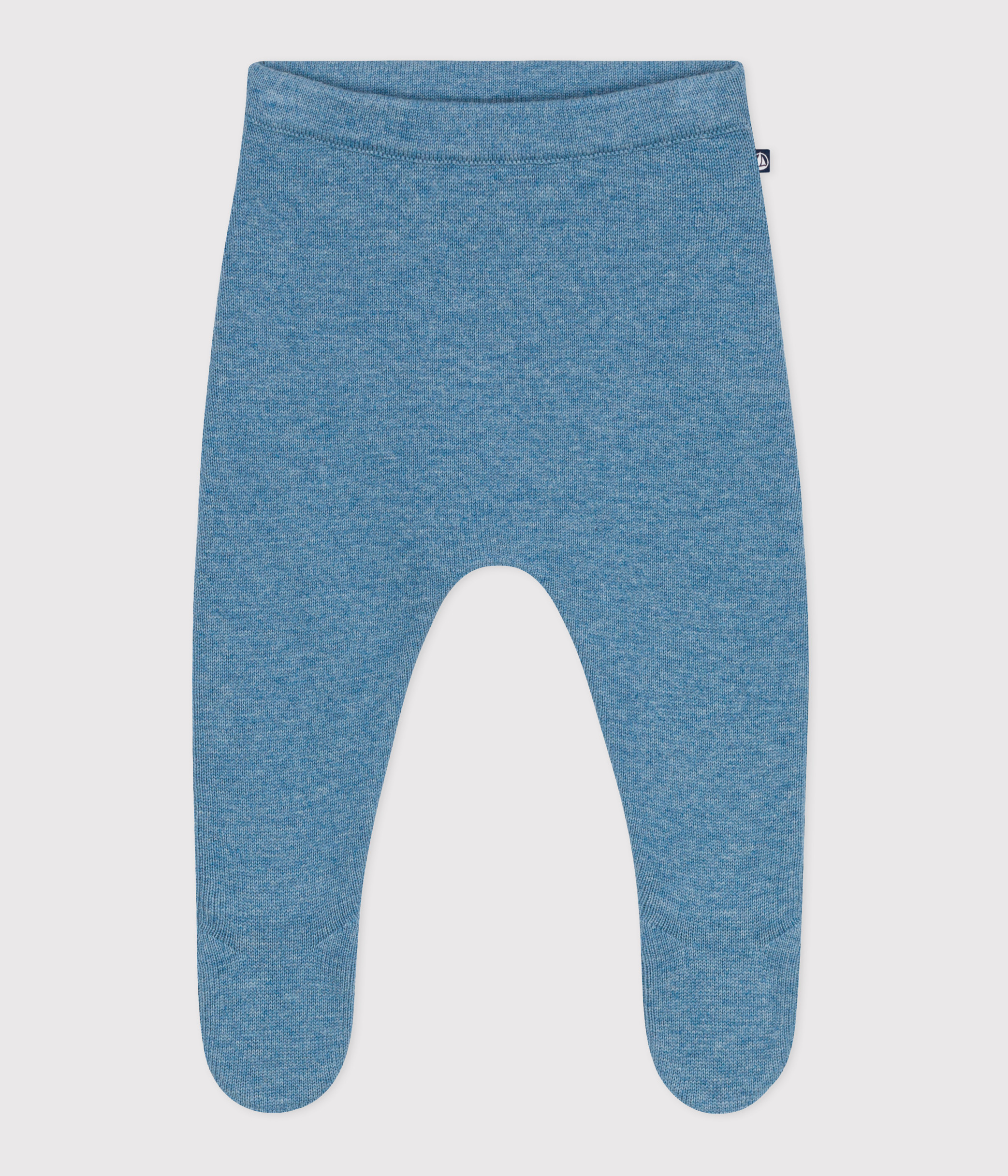 Babies' trousers in a wool and cotton knit