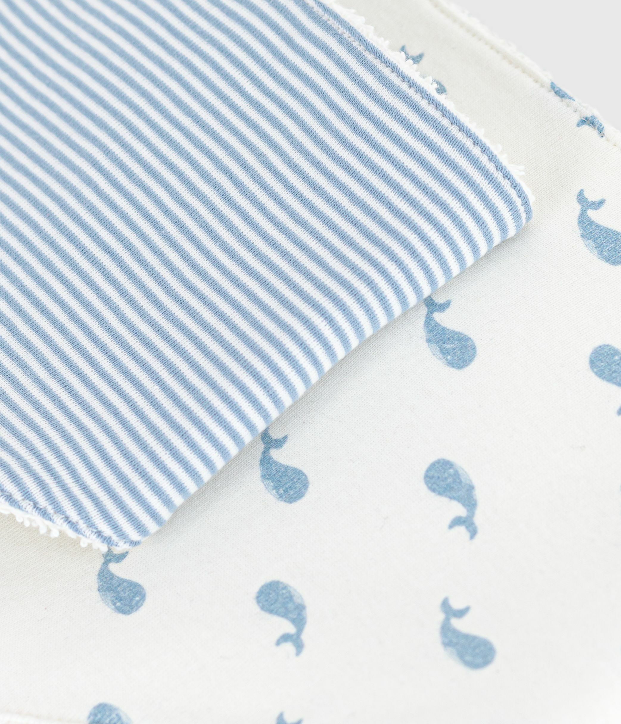 Pack of babies' printed cotton bandanas