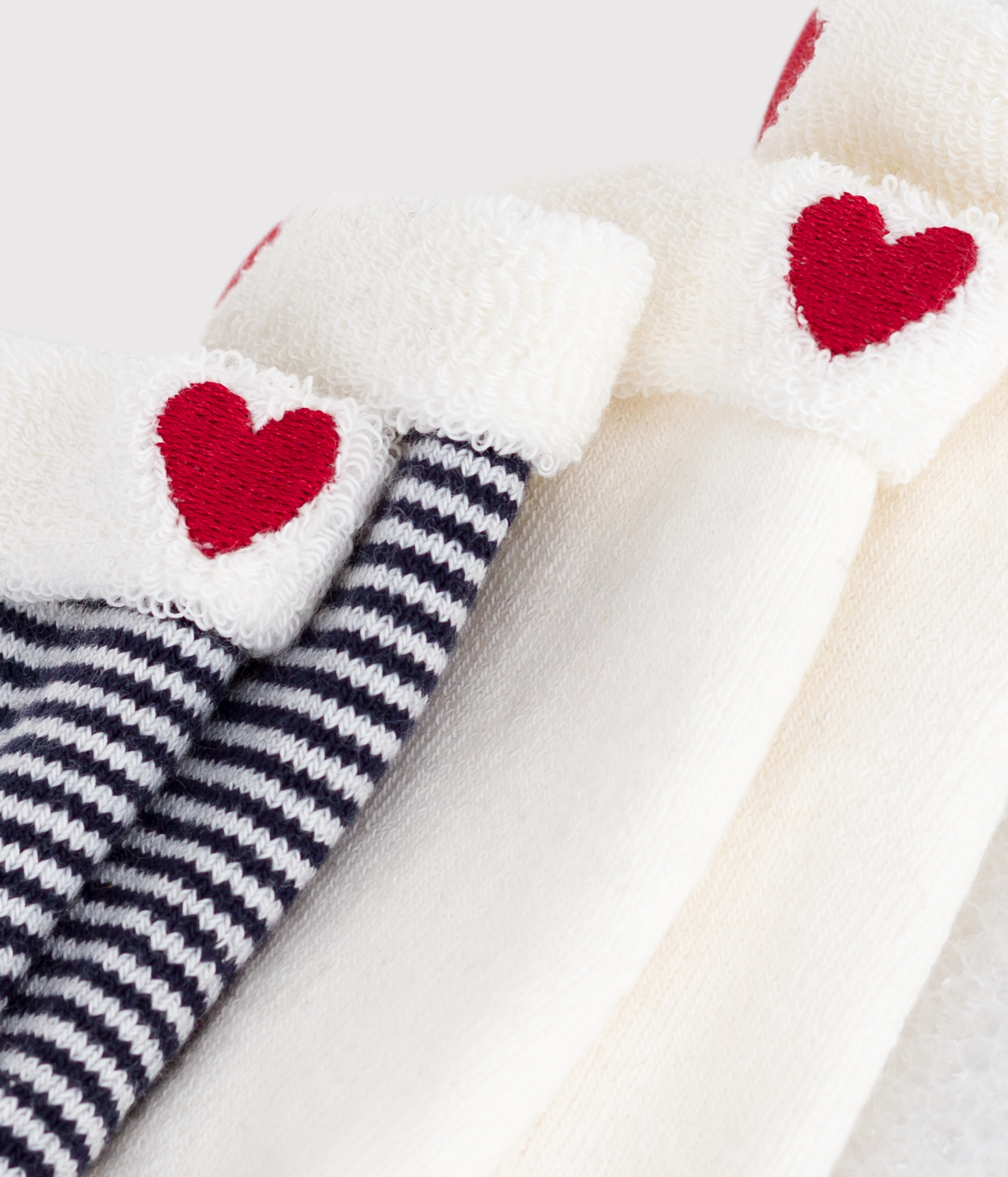 Pack of babies' embroidered cotton socks