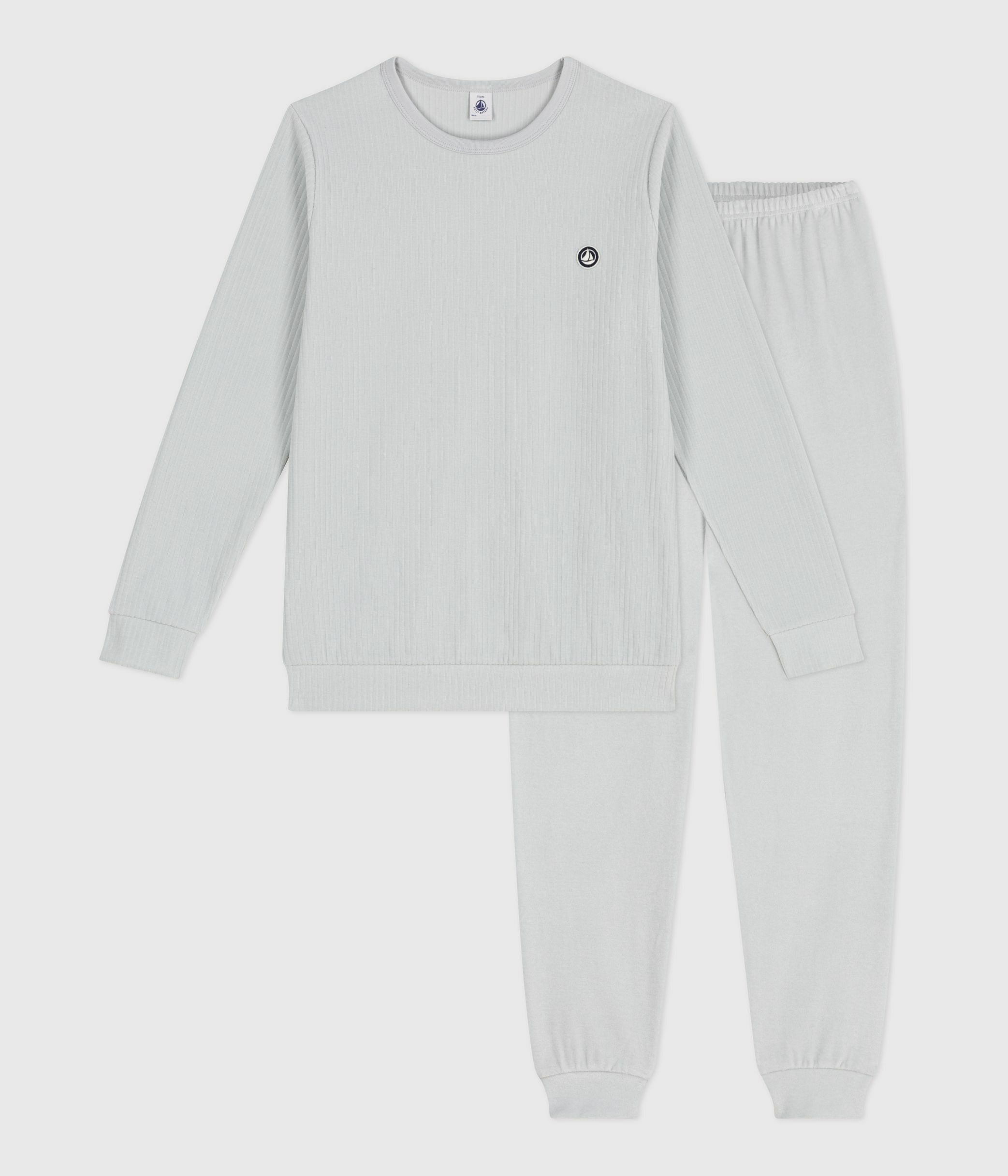 Children's plain velour pyjamas