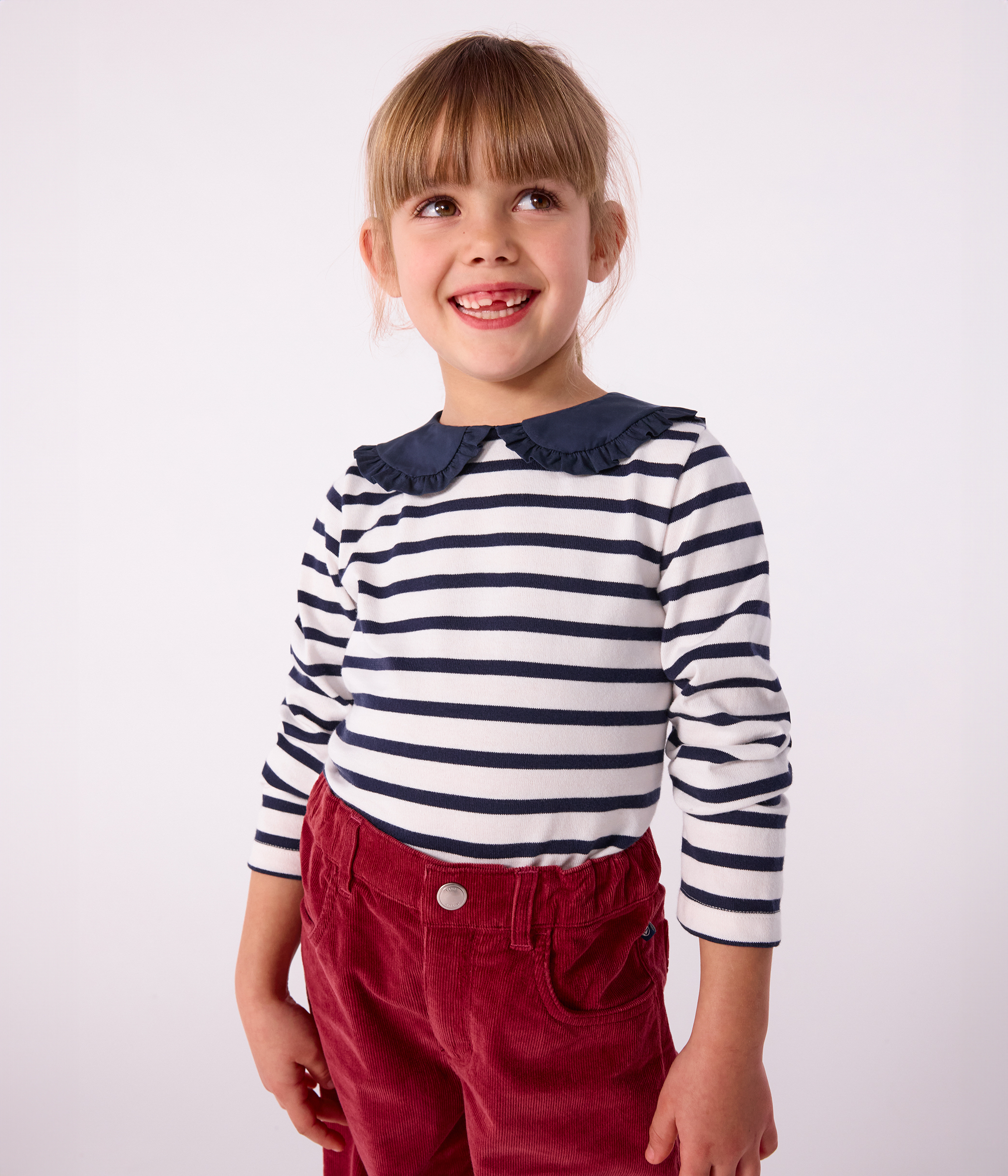 Children's cotton Breton top