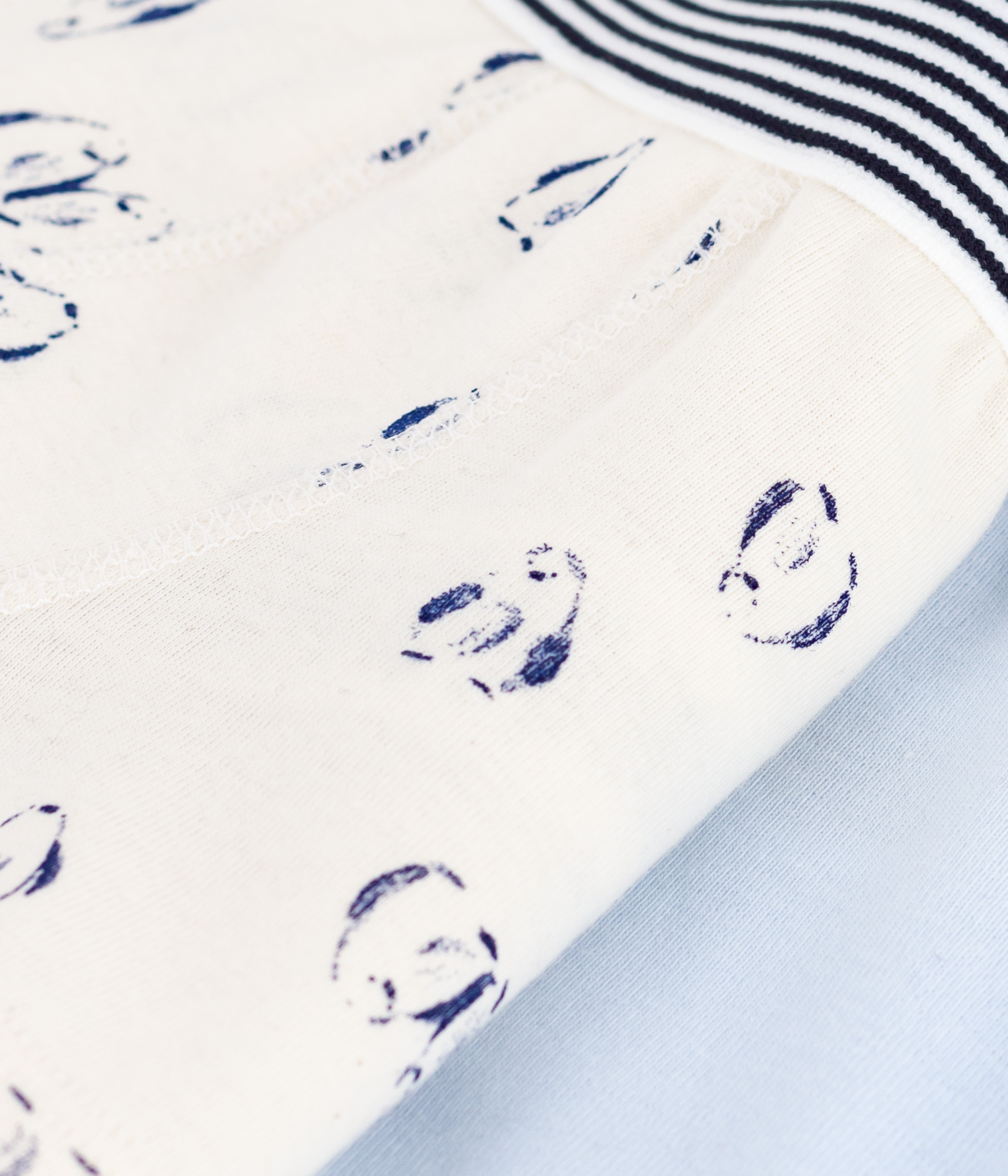 Pack of children's penguin-print cotton boxers