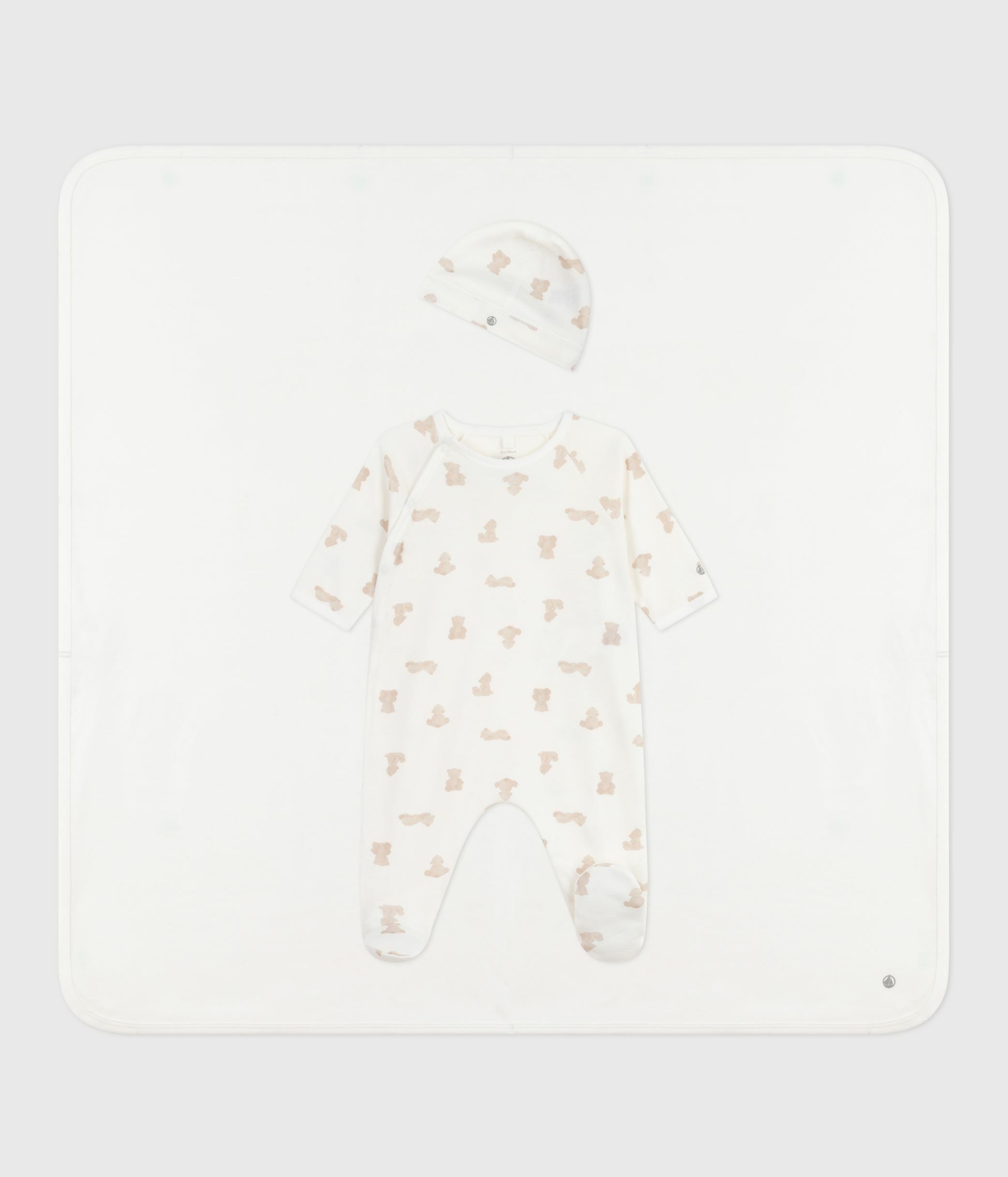Babies' gift box in printed cotton