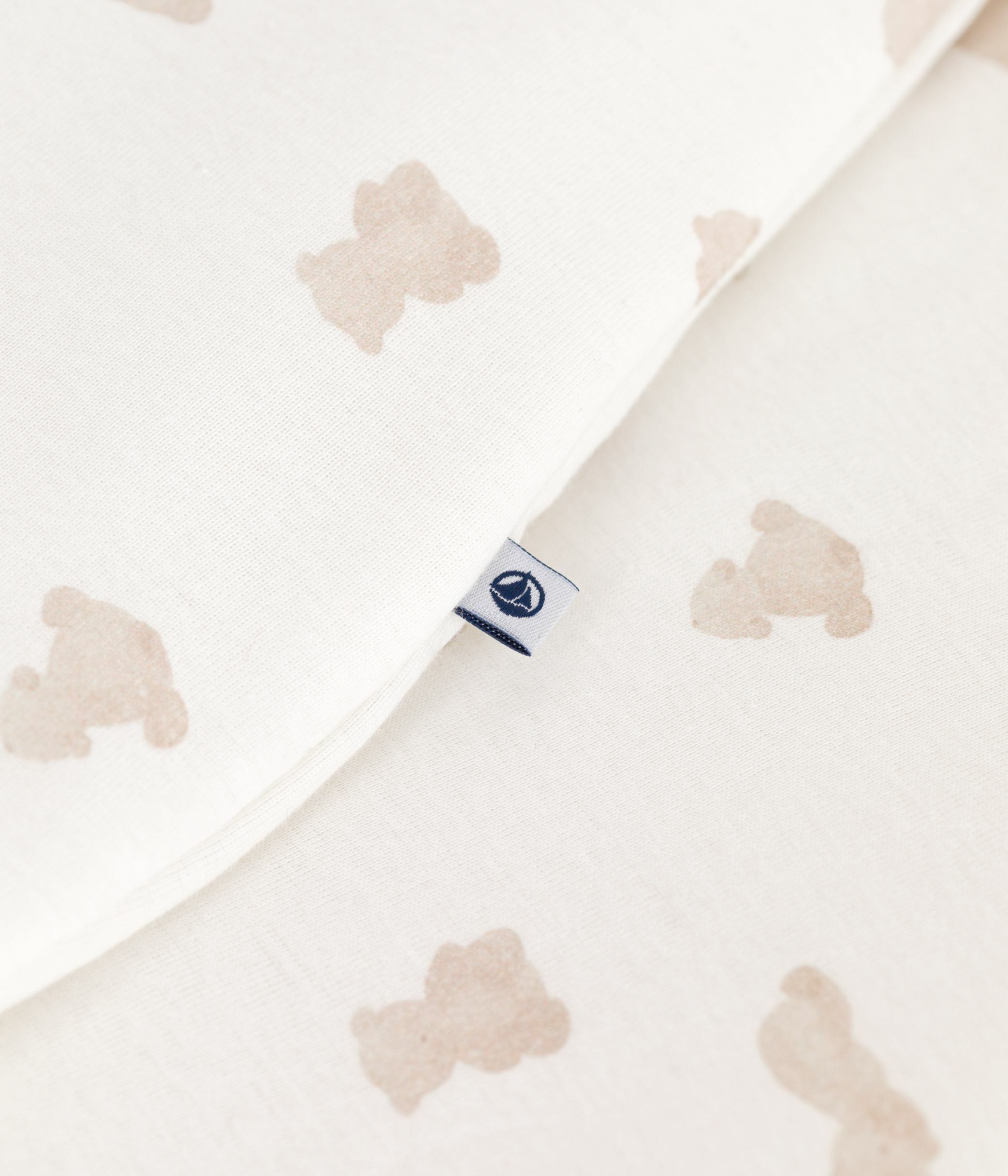 Babies' 2 TOG bear-print cotton sleeping bag