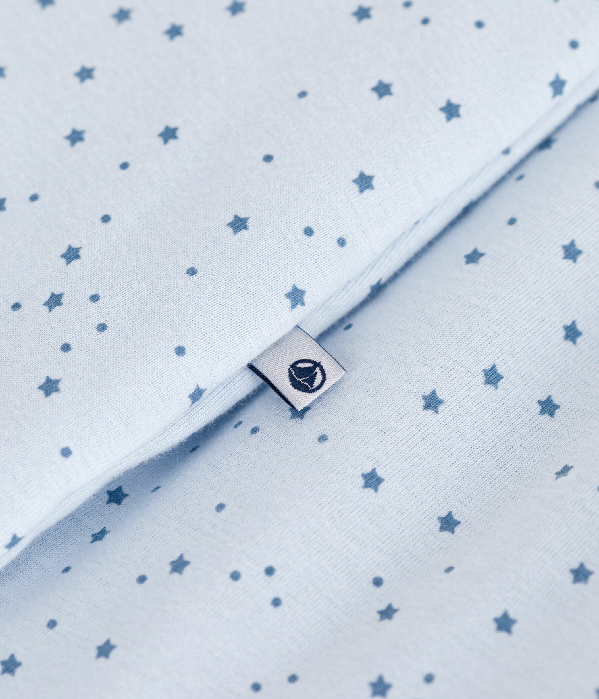 Babies' 1.5 TOG star-print cotton sleeping bag