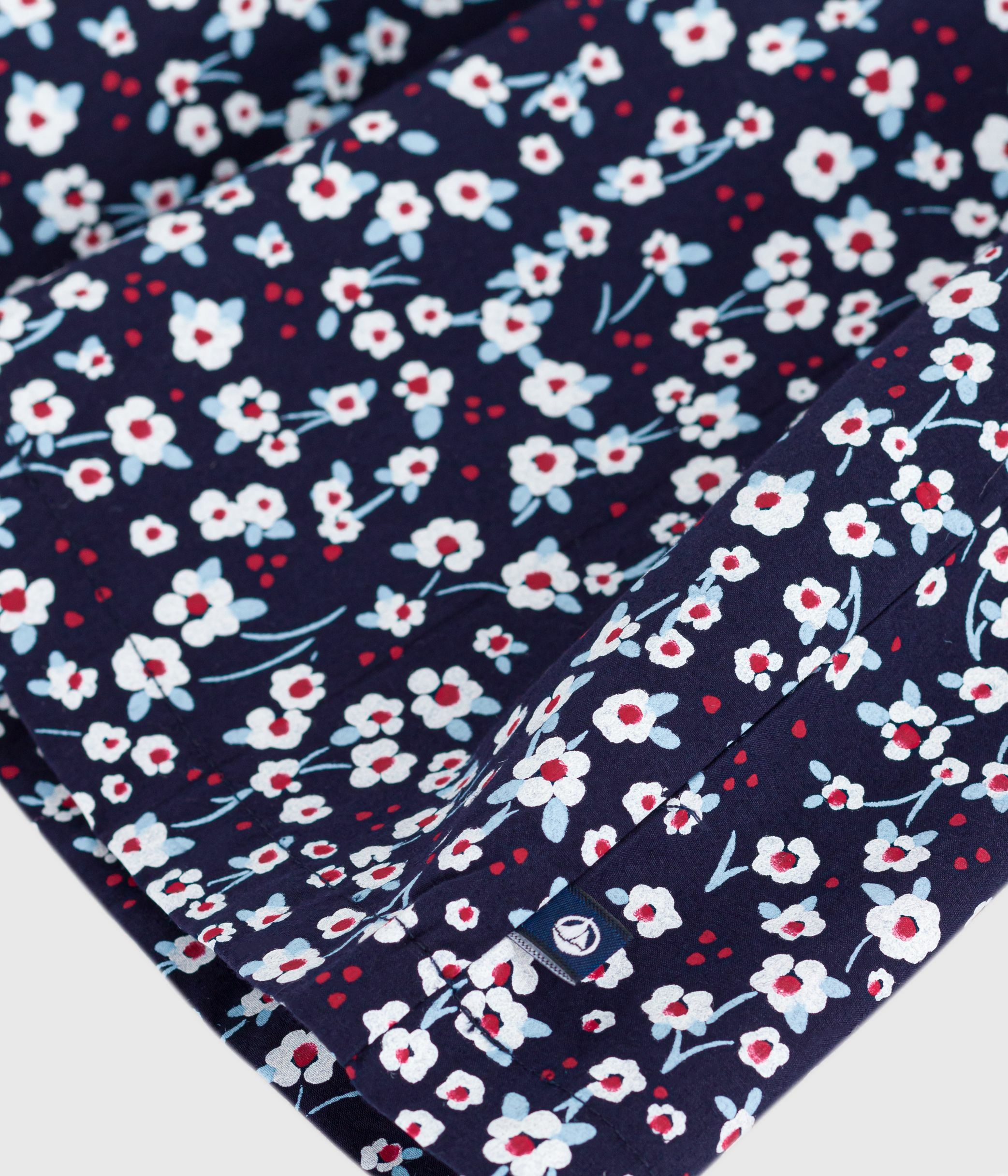 Children's long-sleeved cotton dress