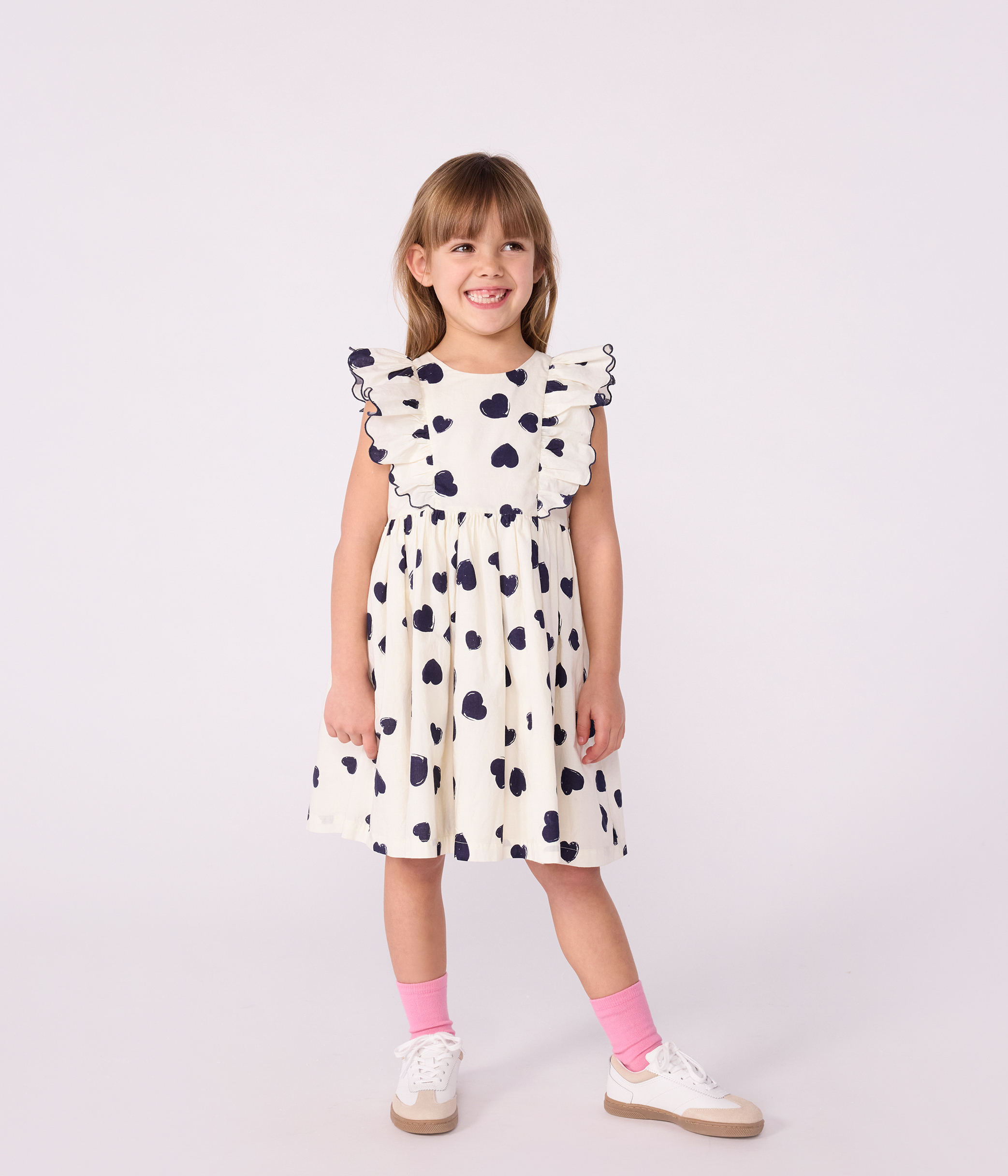 Children's sleeveless cotton dress