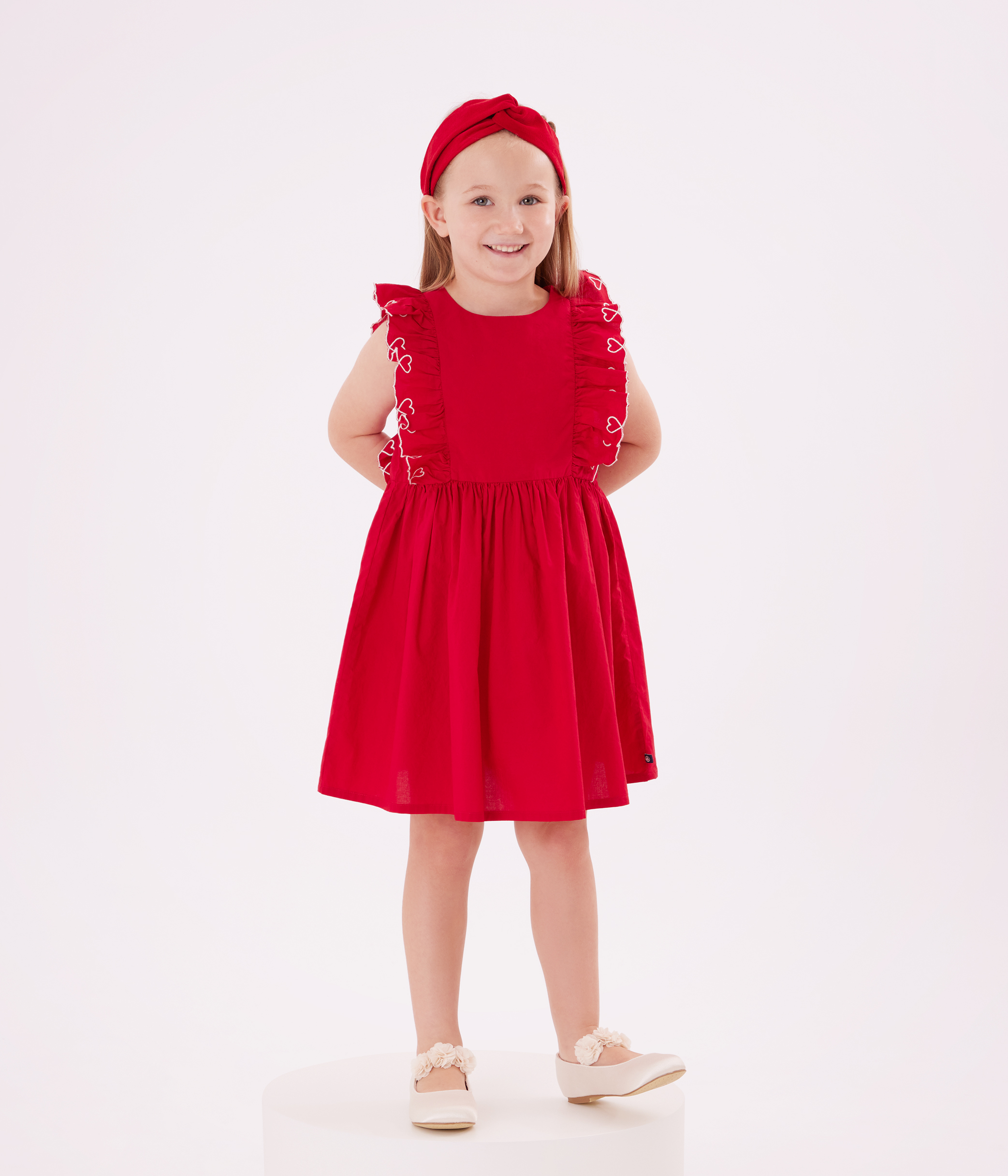 Children's sleeveless cotton dress