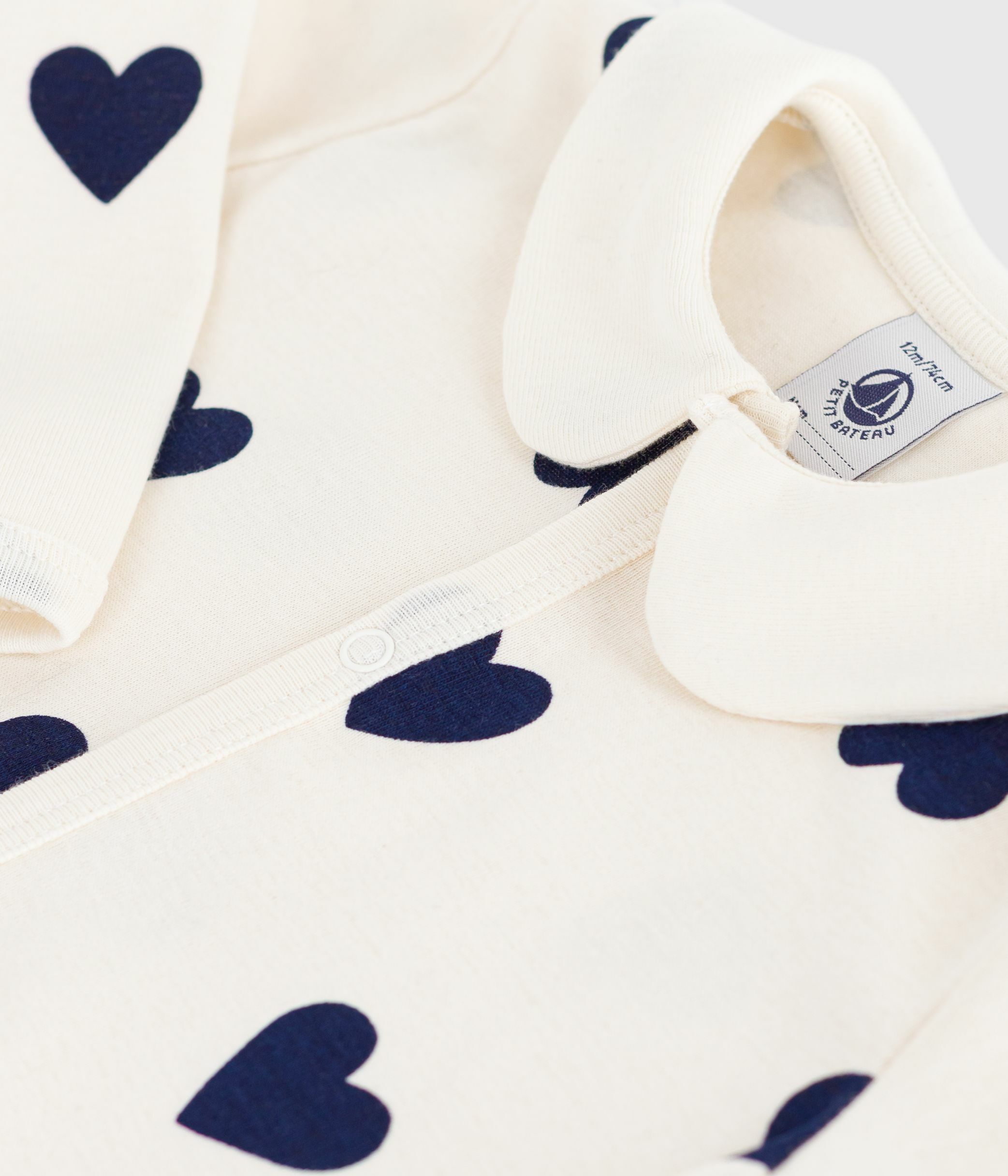 Babies' printed cotton footless pyjama suit