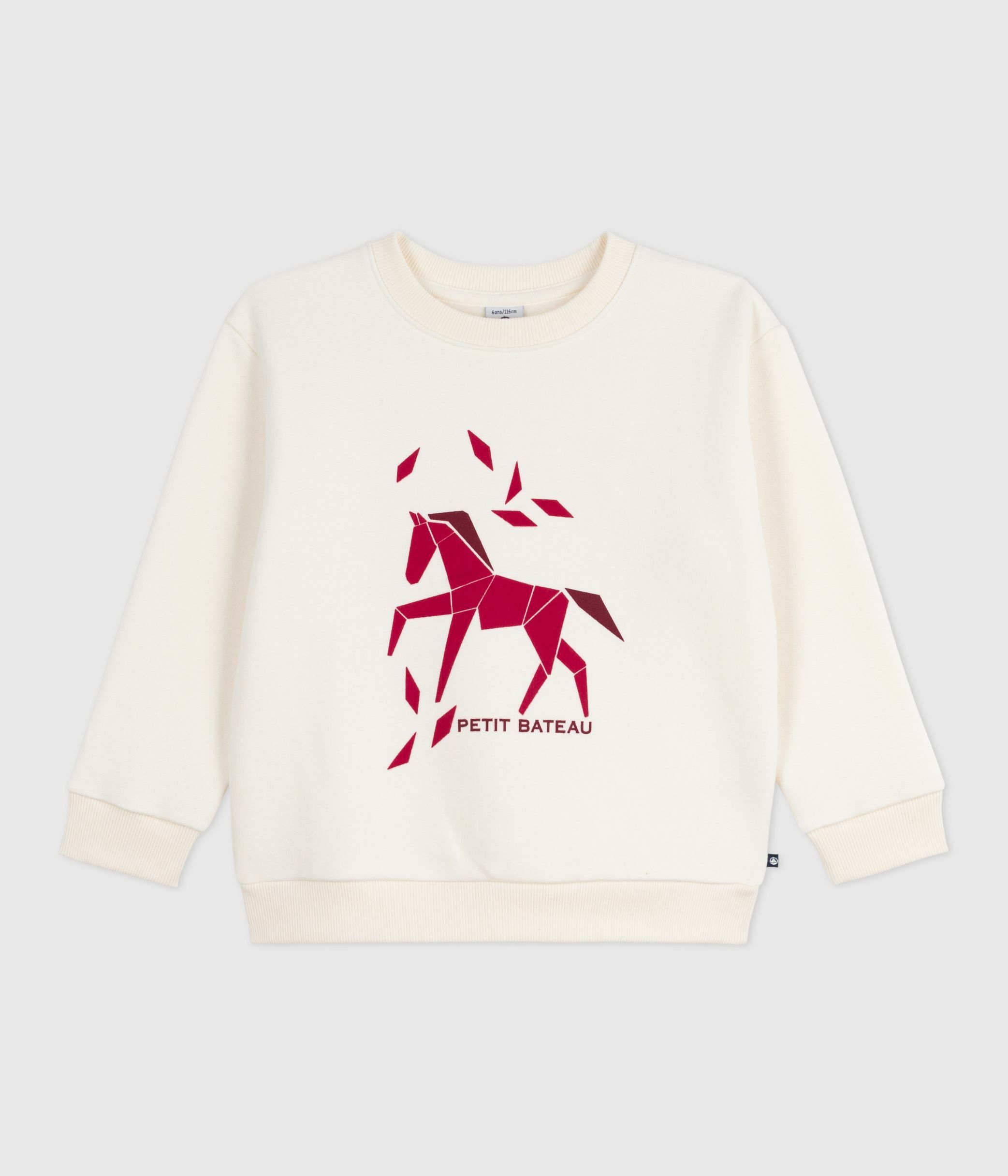 Children's printed cotton sweatshirt