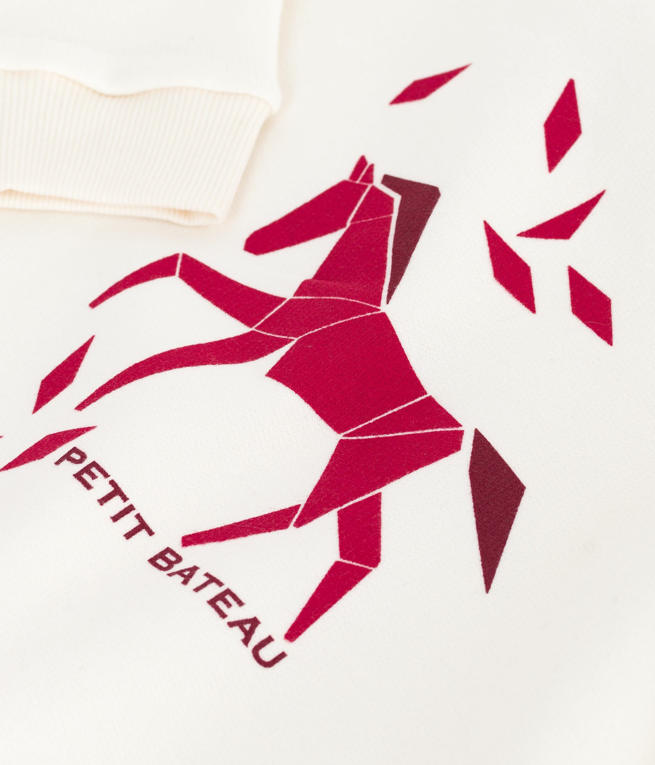 Children's printed cotton sweatshirt