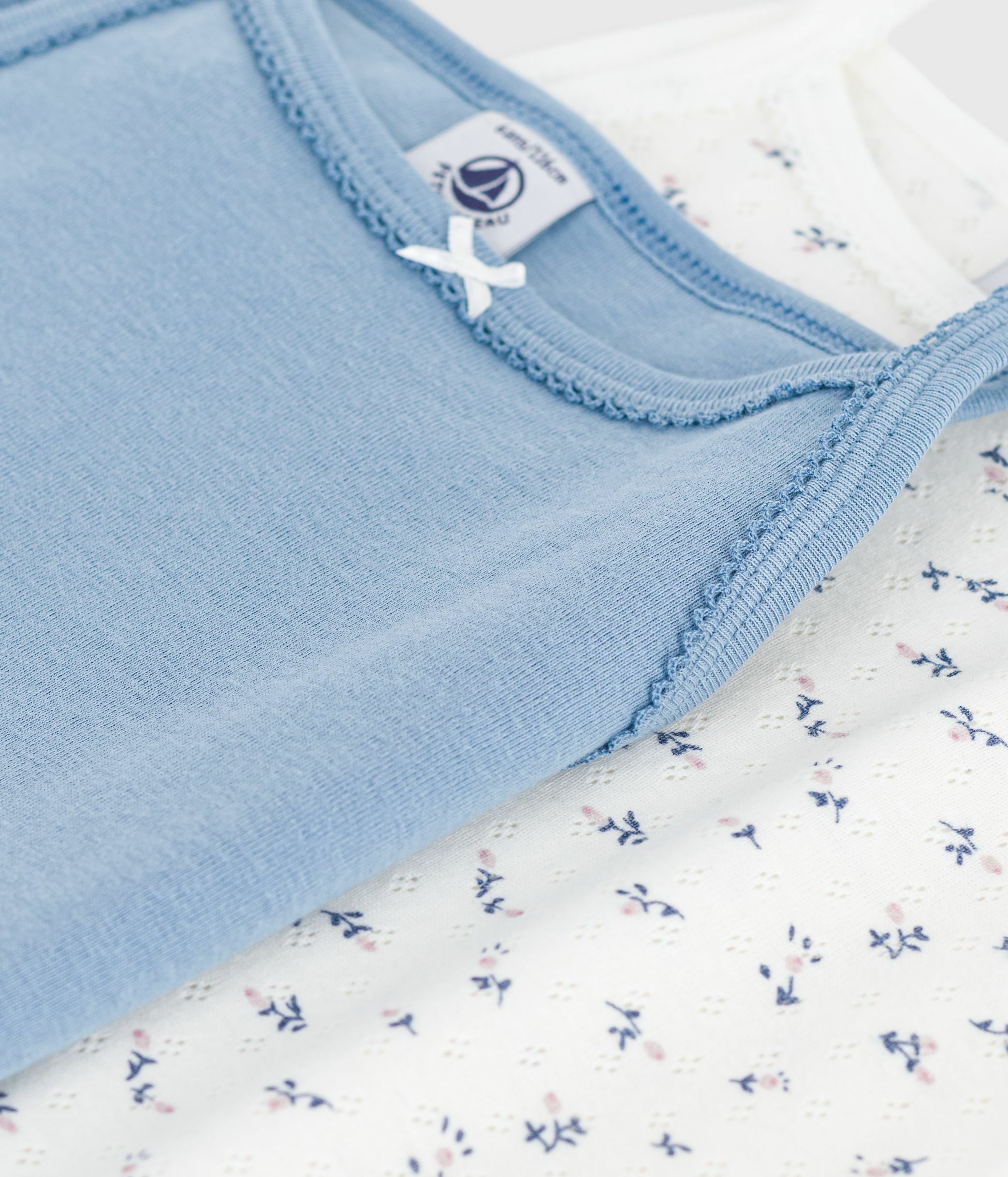 Pack of children's strappy cotton vests