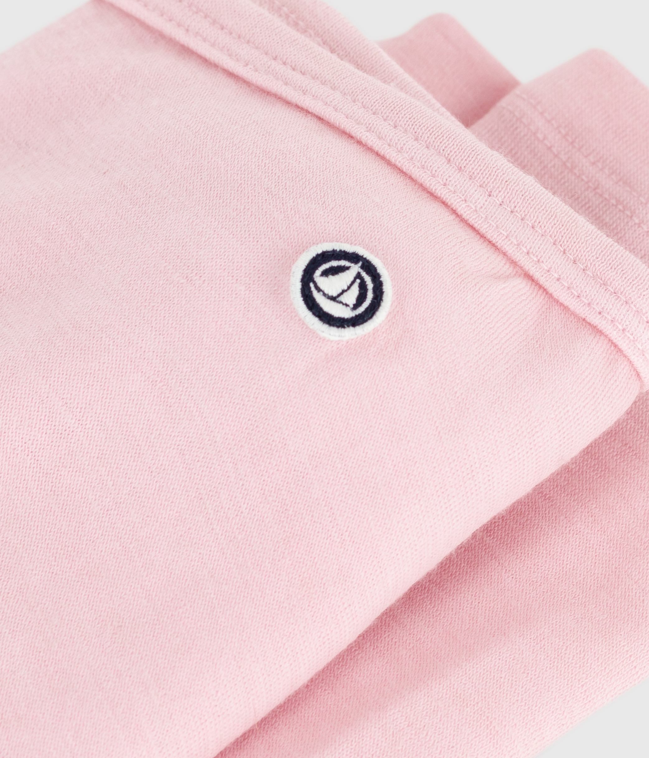 Children's plain wool and cotton leggings