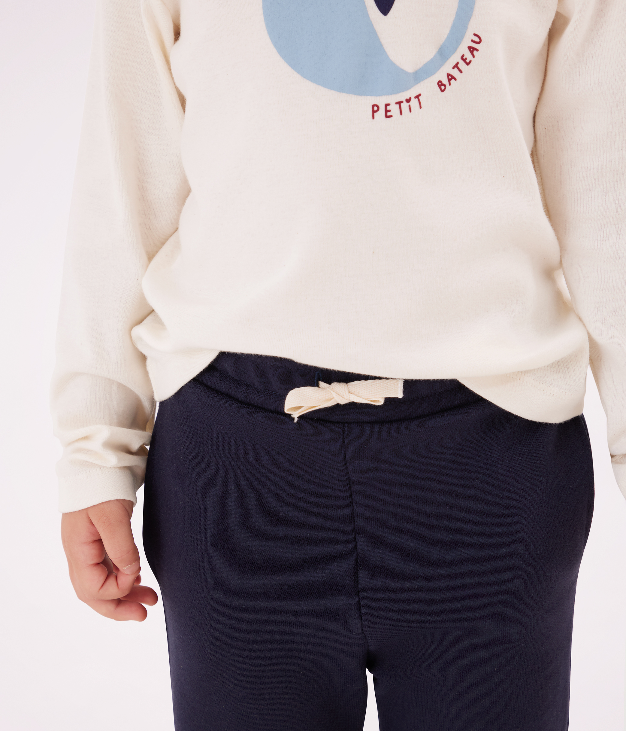 Girls' fleece jogging bottoms