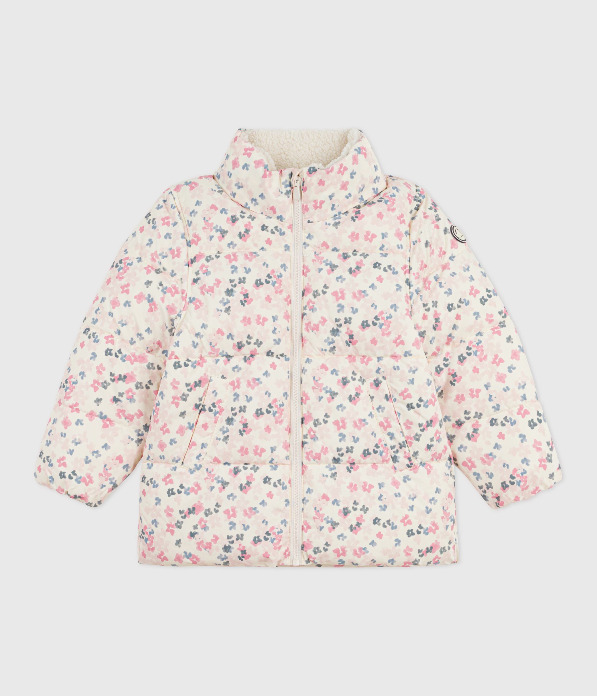 Children's printed puffer jacket