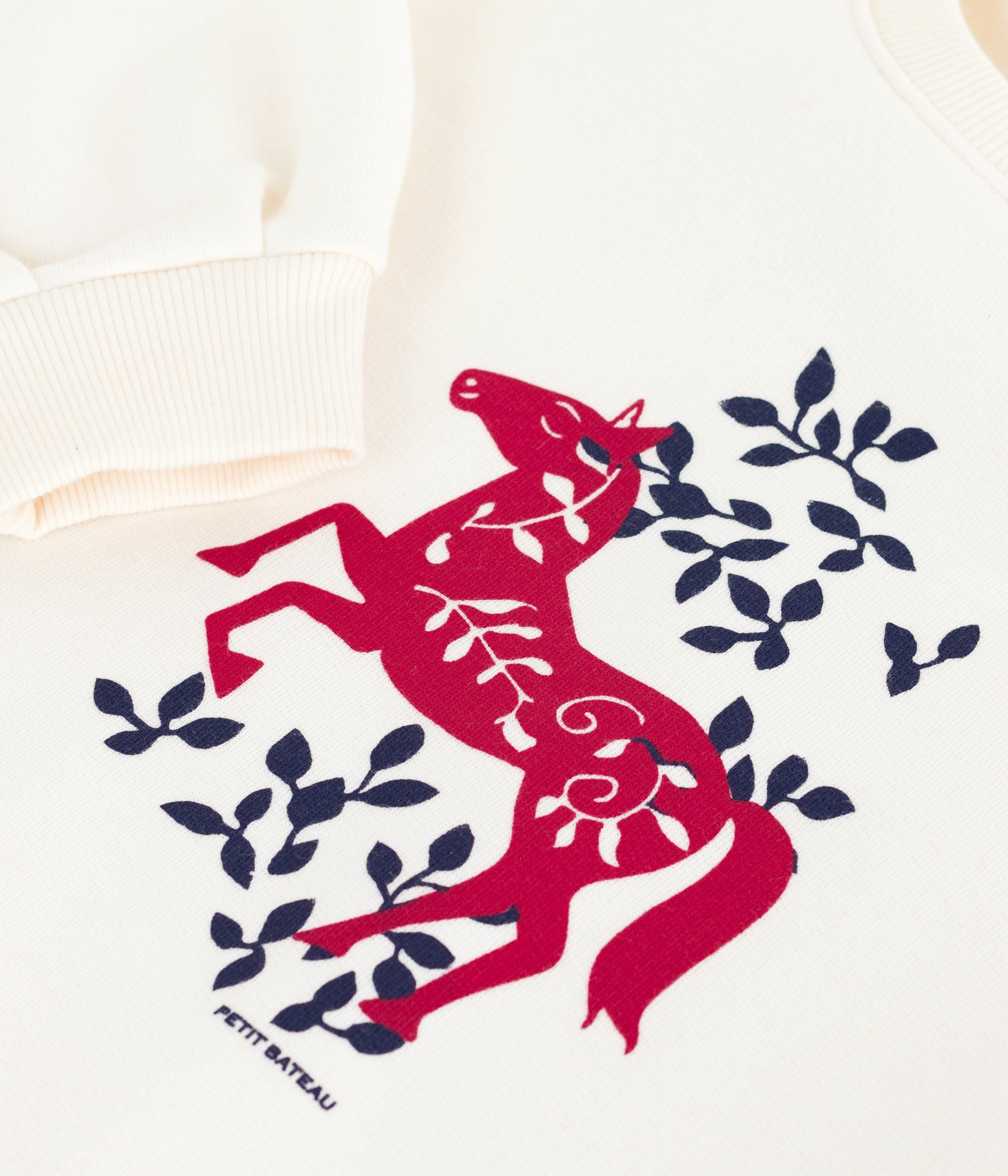 Children's printed cotton sweatshirt