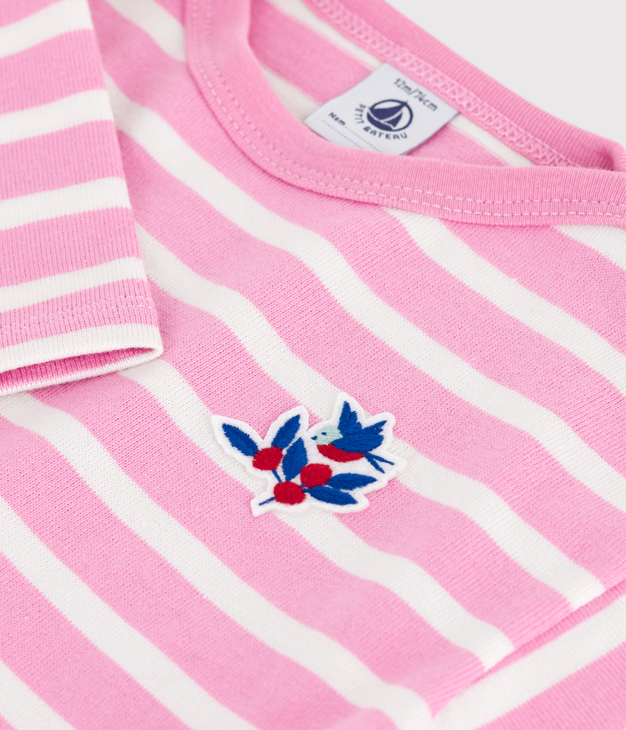Babies' cotton Breton top