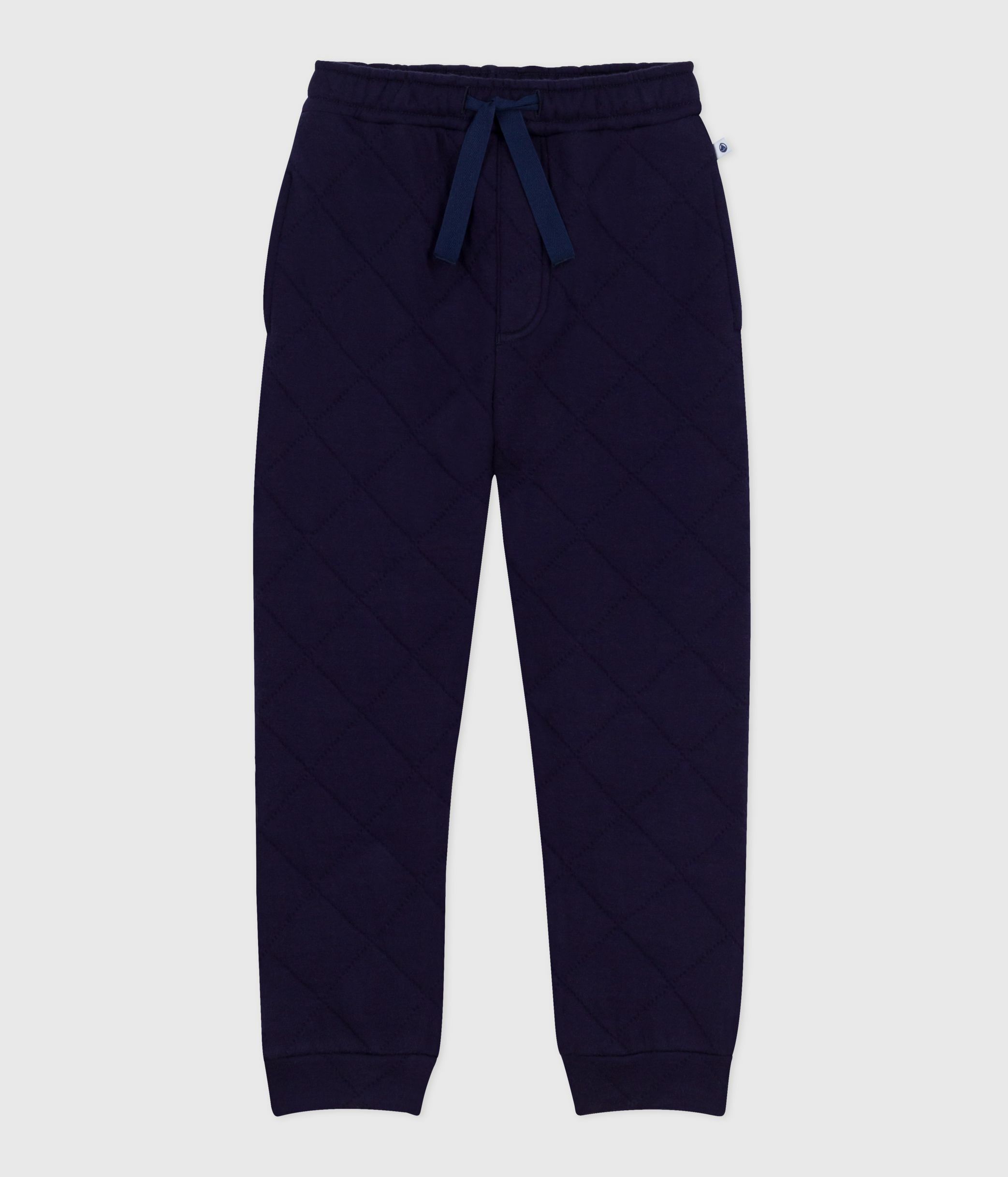 Children's jogging bottoms in plain cotton
