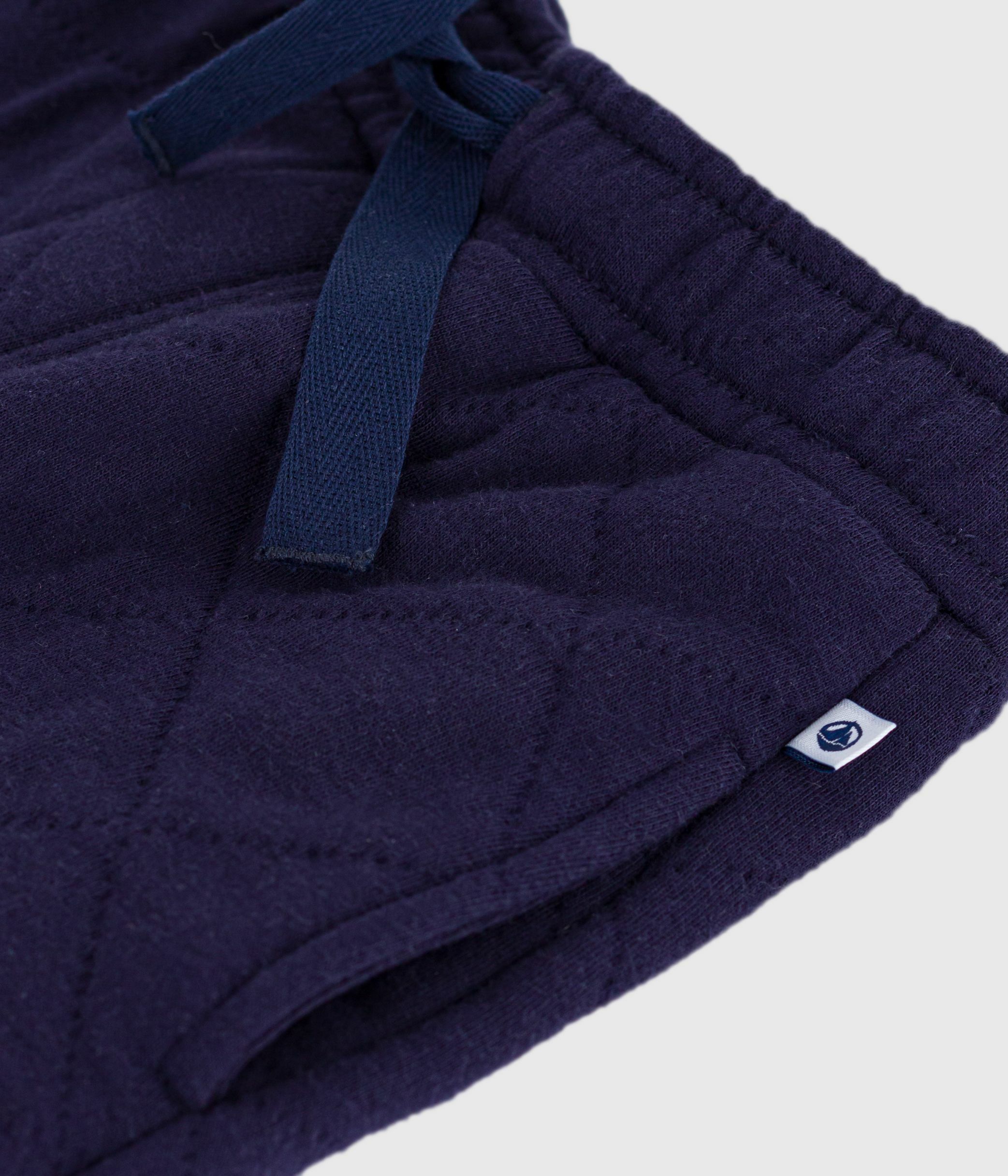 Children's jogging bottoms in plain cotton