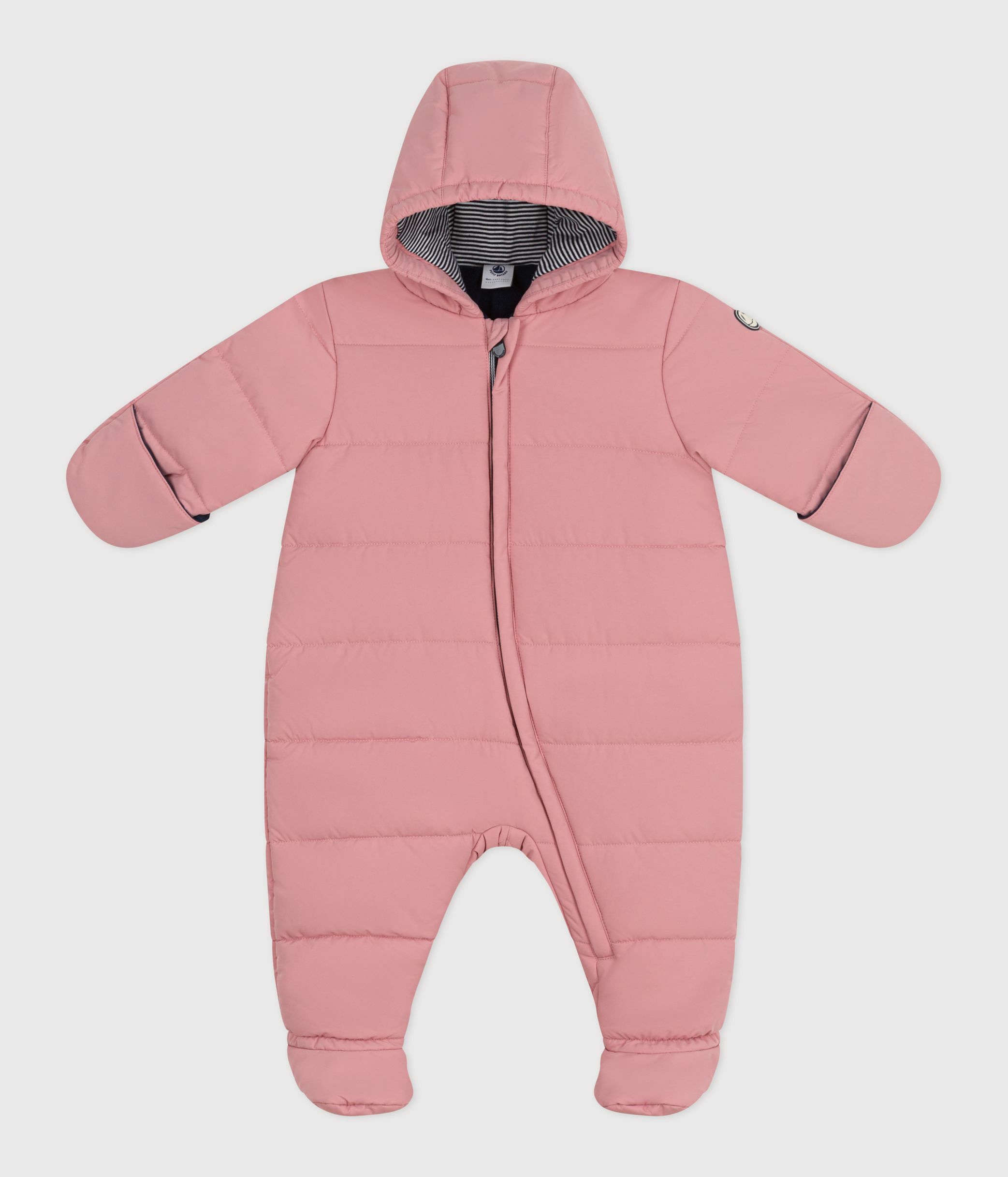 Babies' polyester snowsuit