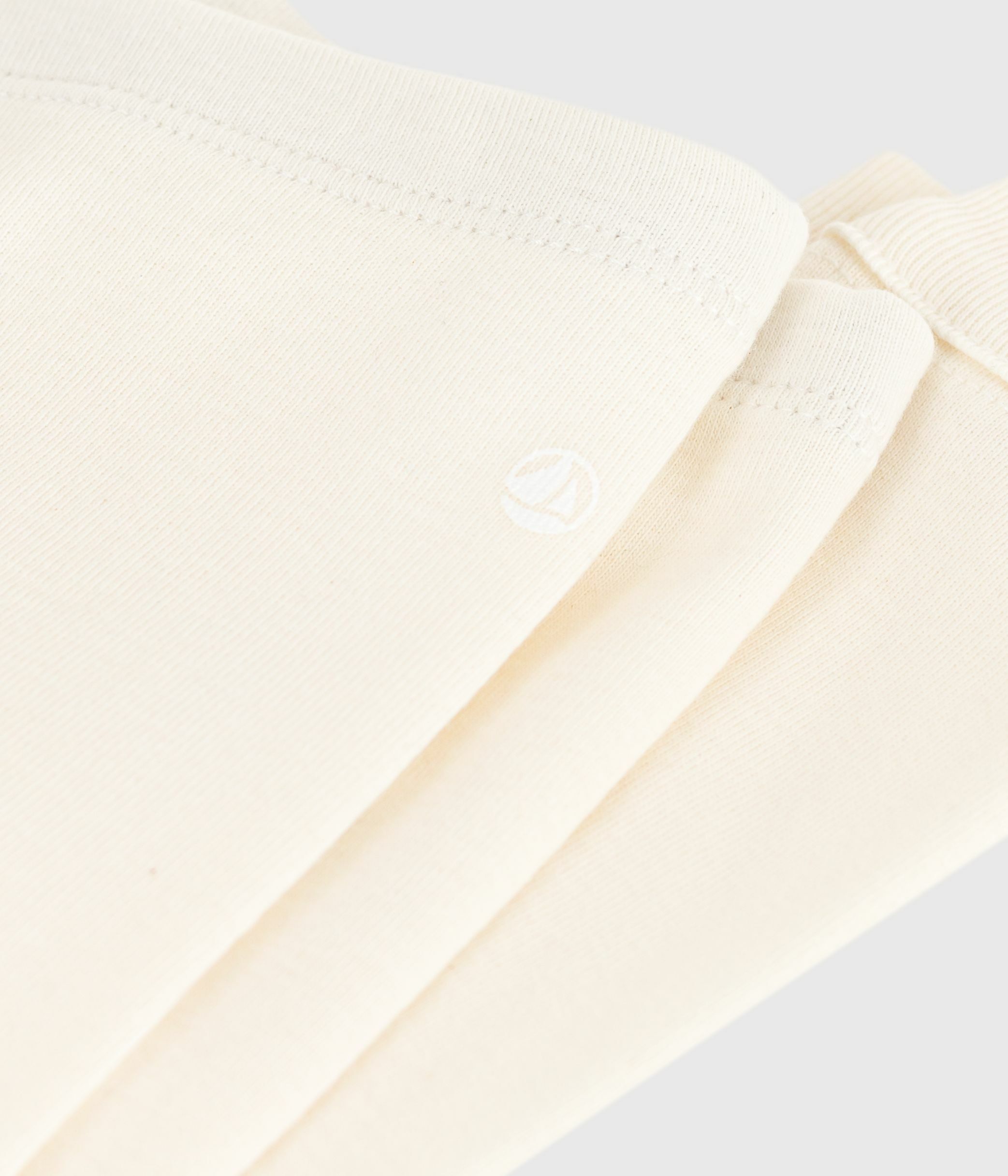 Babies' plain cotton leggings