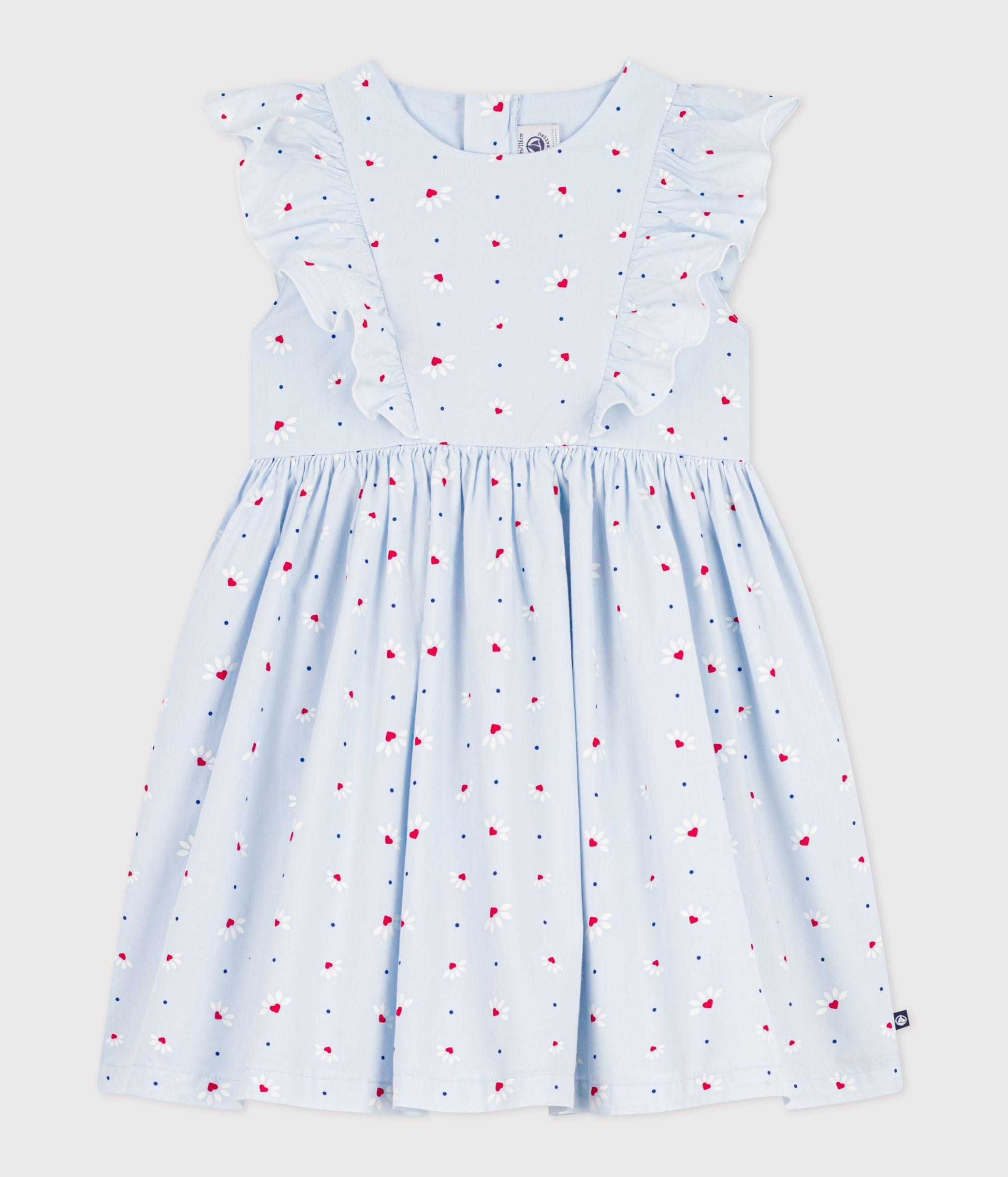 Children's sleeveless cotton dress