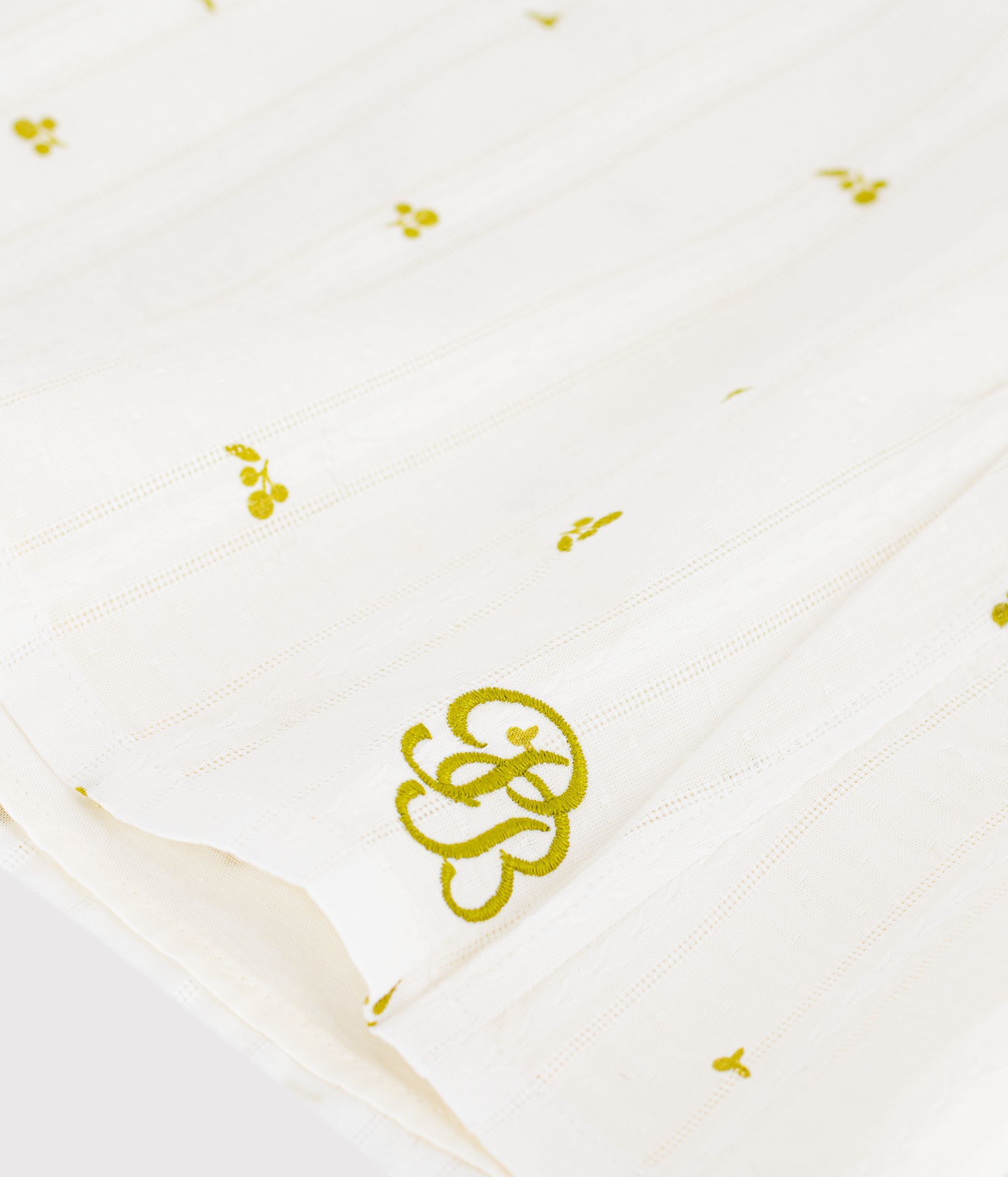 Children's sleeveless floral print cotton blouse