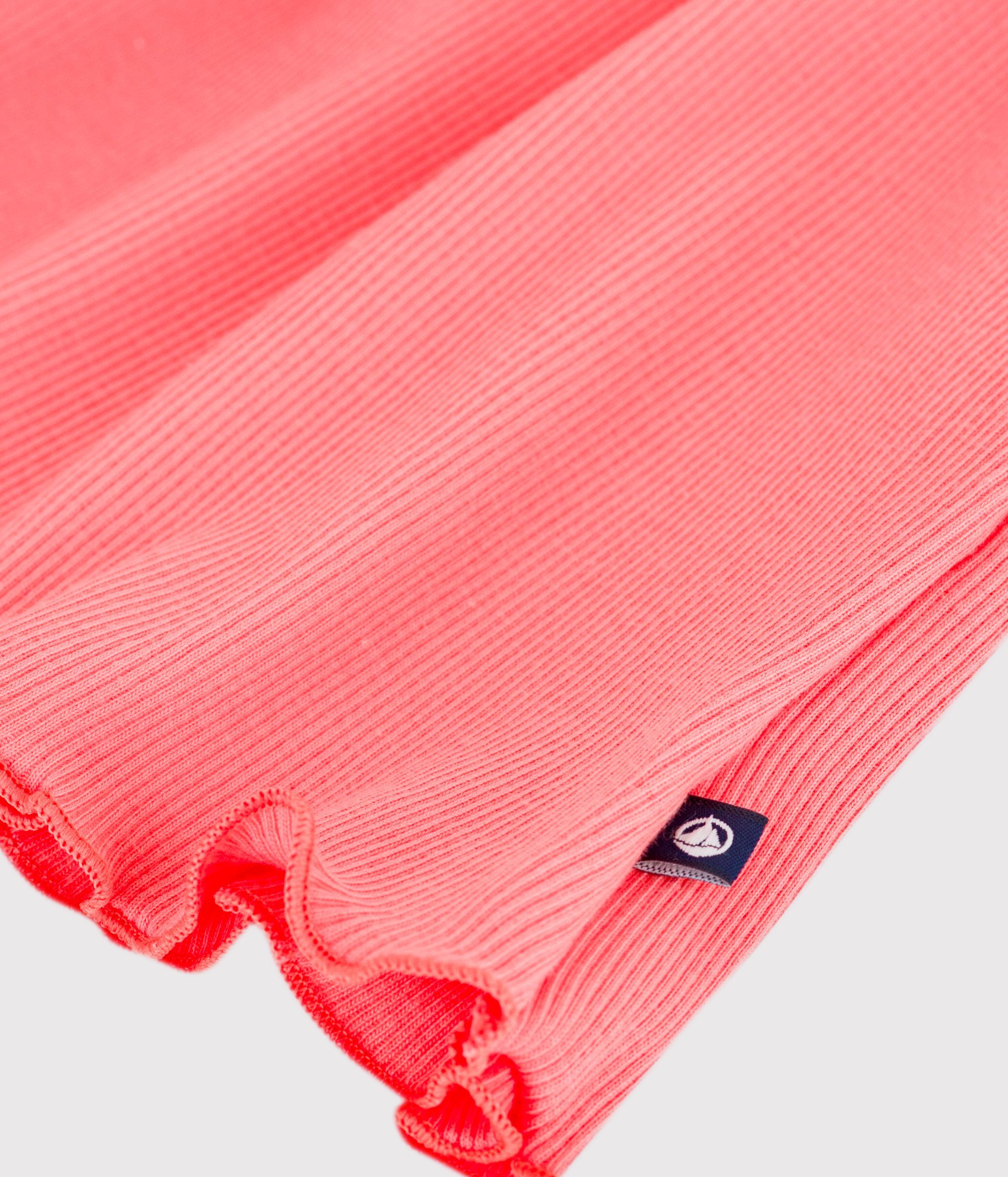 Babies' sleeveless plain cotton dress