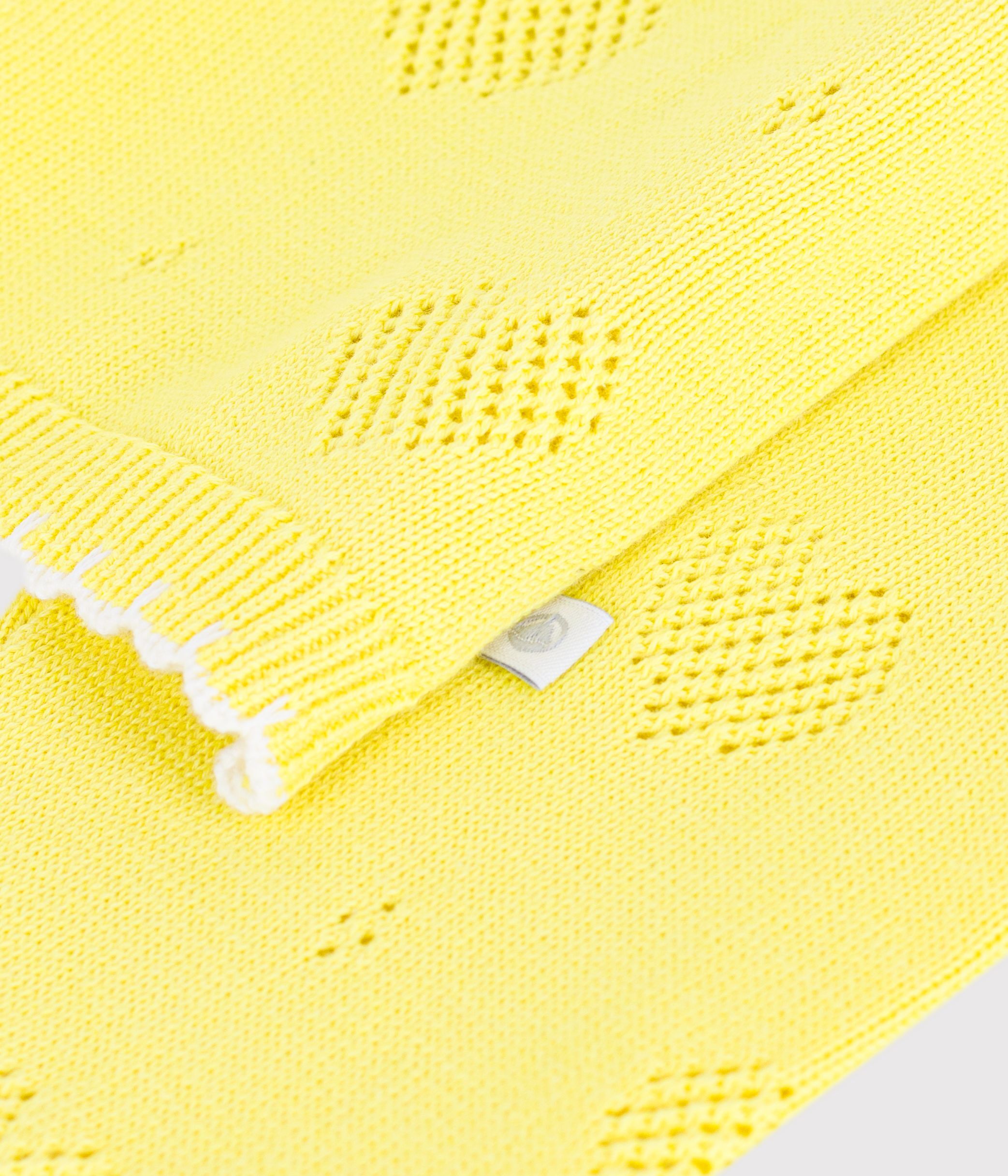 Children's plain cotton cardigan
