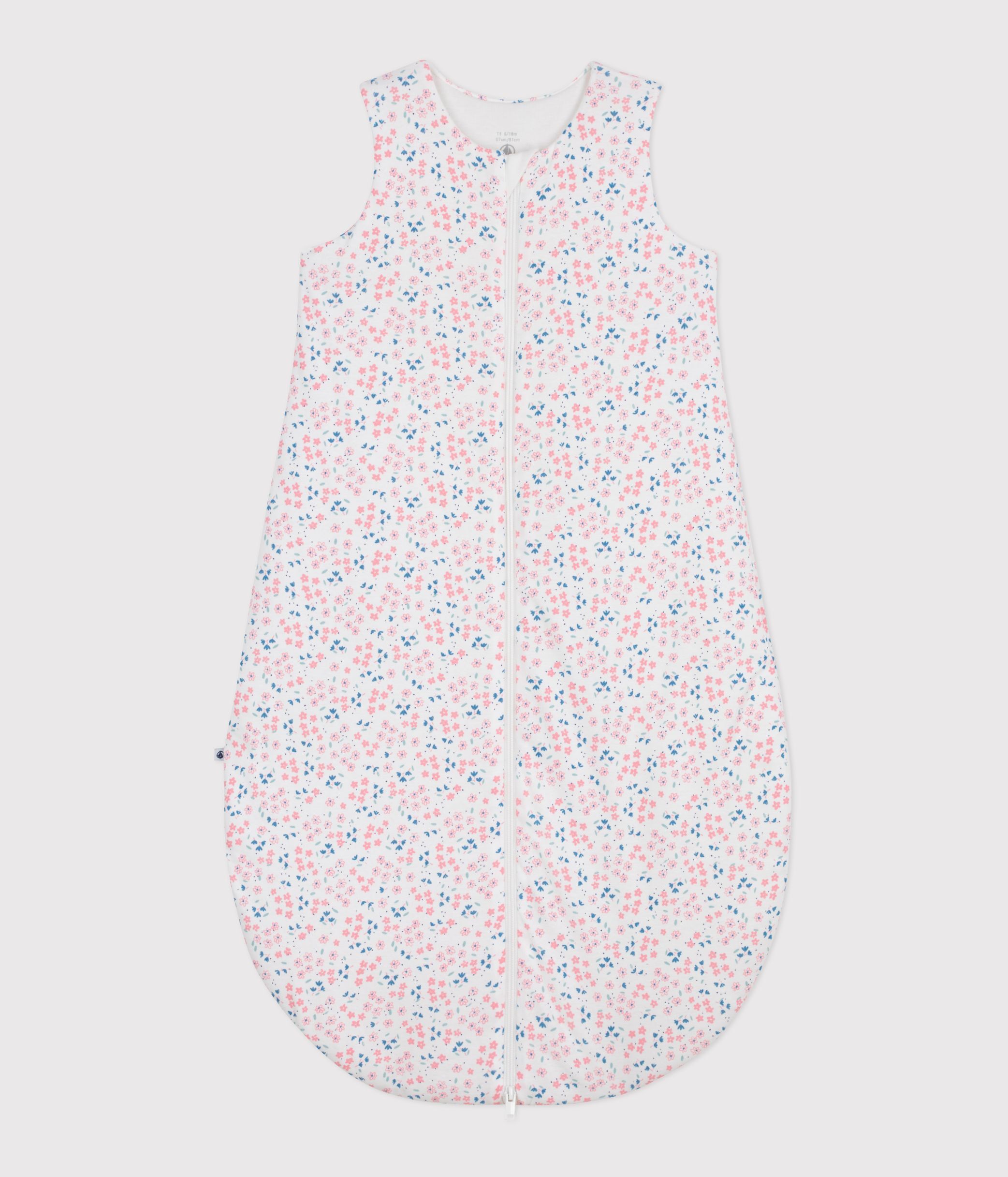 Babies' 2 TOG floral-print cotton sleeping bag