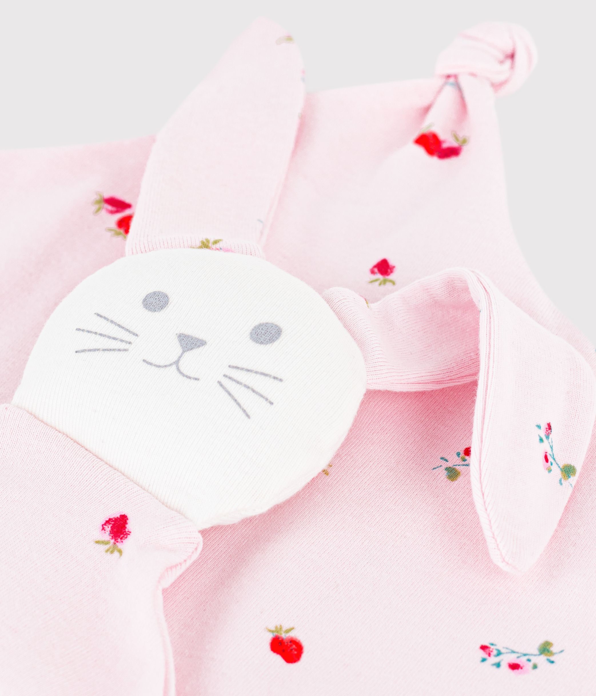 Babies' floral-print cotton comforter