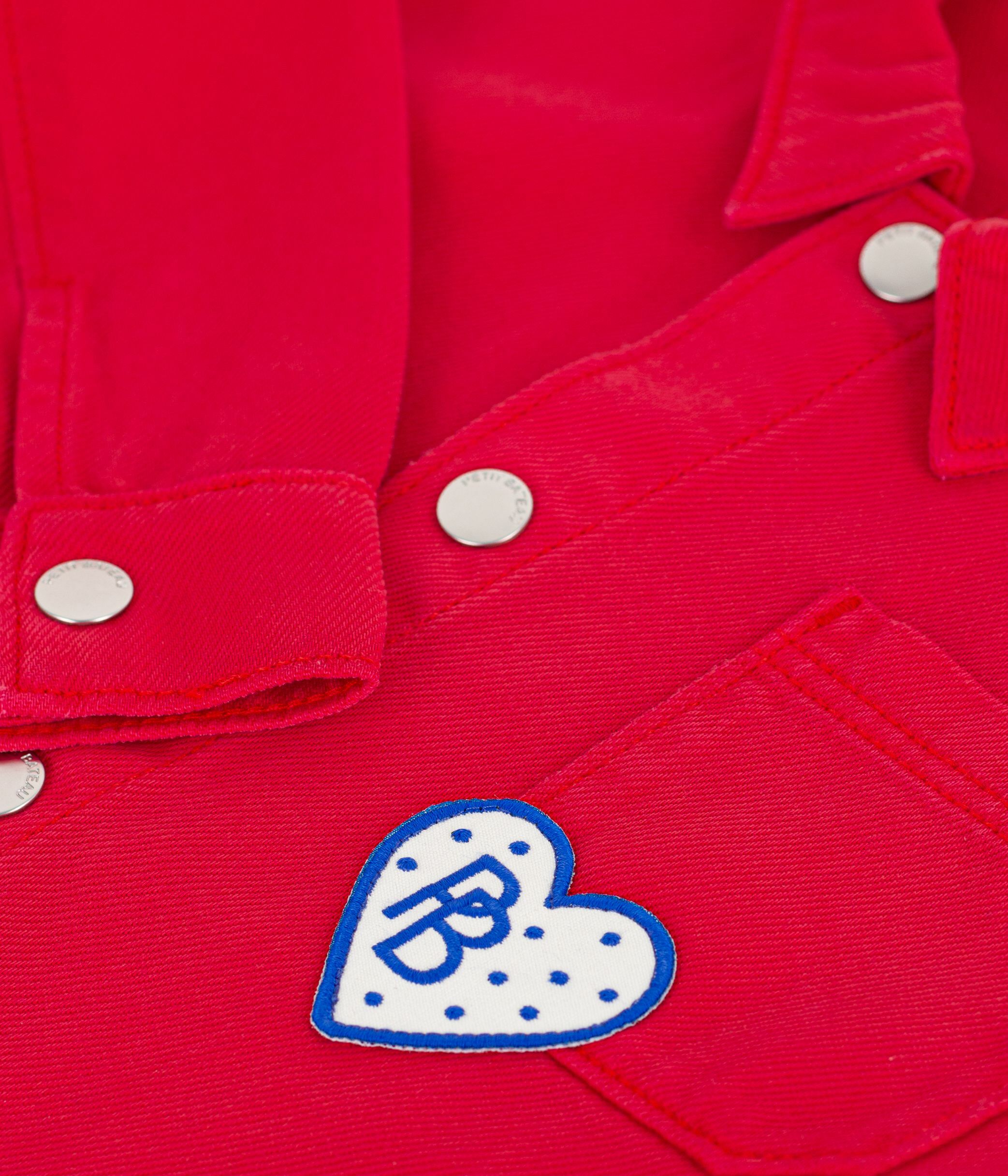 Children's jacket in plain cotton