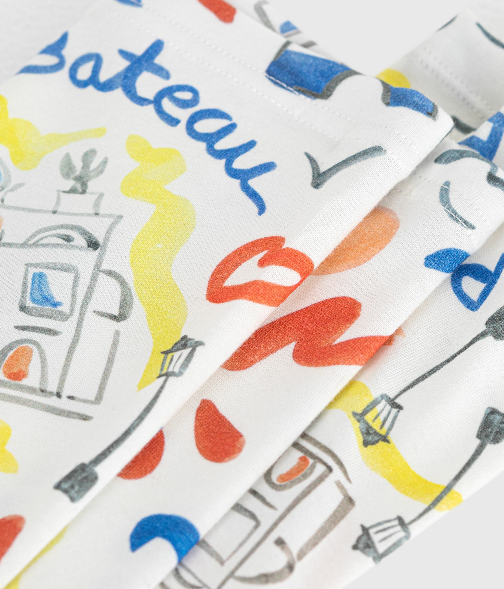 Children's printed cotton leggings