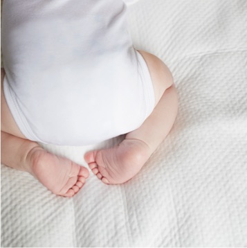 Baby in Petit Bateau's Clothes